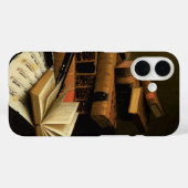 Coques Case-Mate iPhone Musique et littérature de William Harnett, Art fin (Verso (horizontal))