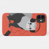 Coques Case-Mate iPhone Musique Lover Ferret (Dos (Horizontal))