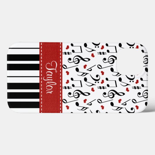 Coques Case-Mate iPhone Musique Note Piano (Verso (horizontal))