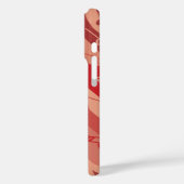 Coques Case-Mate iPhone Musique Note Stripes Reds (Verso / Gauche)