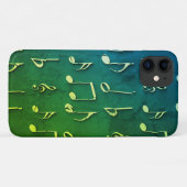 Coques Case-Mate iPhone Musique, notes, muet (Dos (Horizontal))