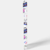 Coques Case-Mate iPhone Musique Rétro des Années 80 Nostalgique (Verso / Gauche)