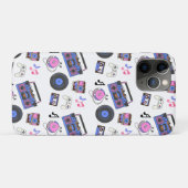 Coques Case-Mate iPhone Musique Rétro des Années 80 Nostalgique (Dos (Horizontal))