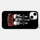 Coques Case-Mate iPhone Musique Rock Guitare Pour Guitaristes Retro (Verso (horizontal))