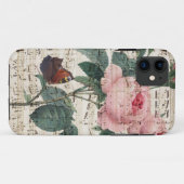 Coques Case-Mate iPhone Musique rose (Dos (Horizontal))