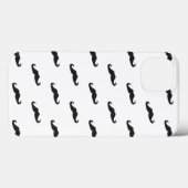 Coques Case-Mate iPhone Mustache hipster motif 2 (Verso (horizontal))