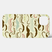 Coques Case-Mate iPhone Mustache motif, style rétro 4 (Verso (horizontal))