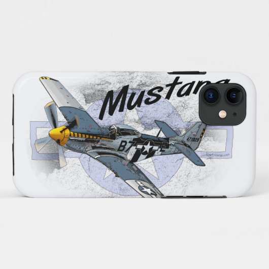 Coques Case-Mate iPhone Mustang P51 (Dos (Horizontal))