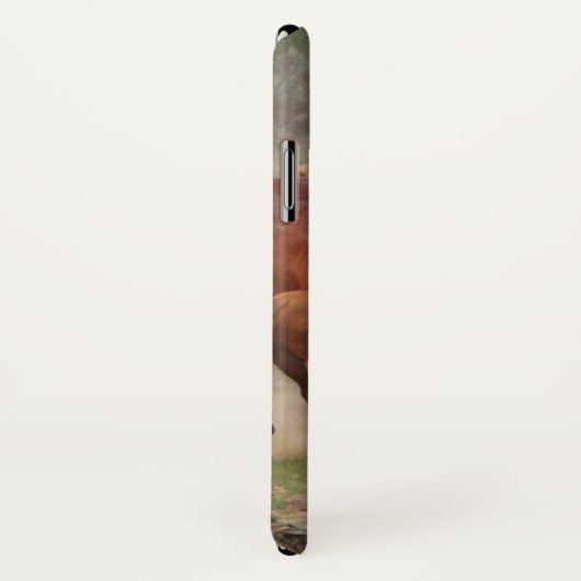 Coques Case-Mate iPhone Mustangs sauvages (Dos/Droite)