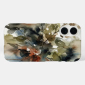 Coques Case-Mate iPhone Muted Forest Watercolor (Verso (horizontal))
