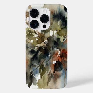 Coque Pour iPhone 14 Pro Muted Forest Watercolor