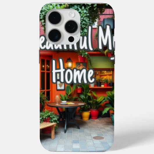 Coques Case-Mate iPhone My Beautiful Home  (Verso)