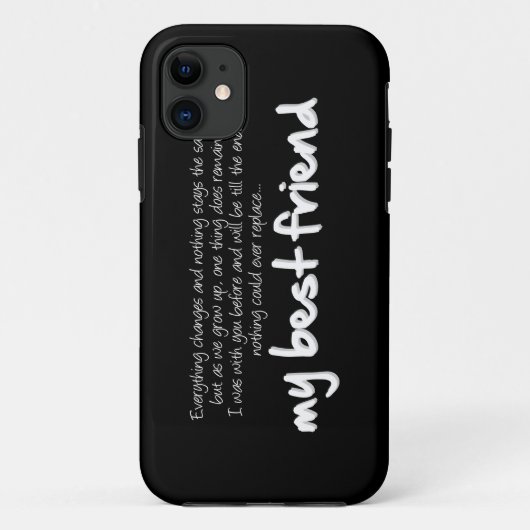 Coques Case-Mate iPhone My best friend (Dos)