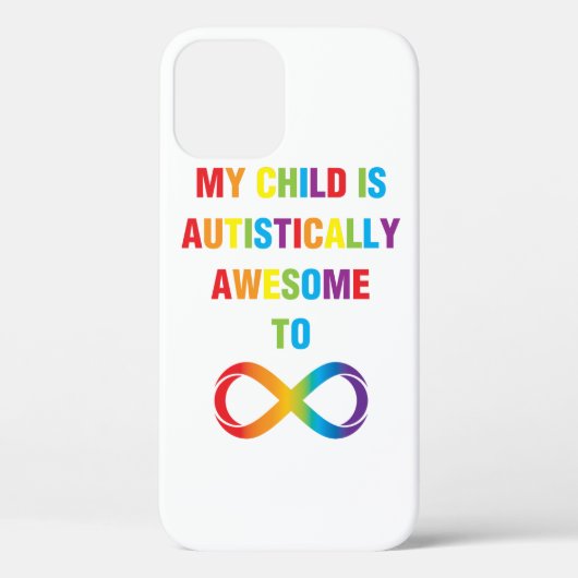 Coques Case-Mate iPhone My Child Autistically (Verso)