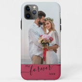 Coques Case-Mate iPhone My Forever Love Romantic Rose Mariage Photo (Dos)