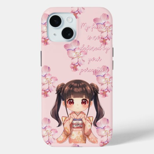 Coques Case-Mate iPhone My future is not defined by your perception (Verso)