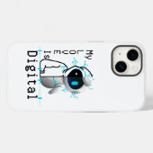 Coques Case-Mate iPhone My Love is Digital.w (Verso (horizontal))