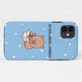 Coques Case-Mate iPhone My Love Language Is Noodles | Kawaii Capybara iPho (Dos (Horizontal))