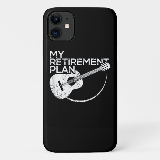 Coques Case-Mate iPhone My Retirement Plan Guitar Funny Musicians (Dos)