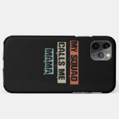 Coques Case-Mate iPhone My Squad Calls Me Mama Funny Workout Gym (Dos (Horizontal))