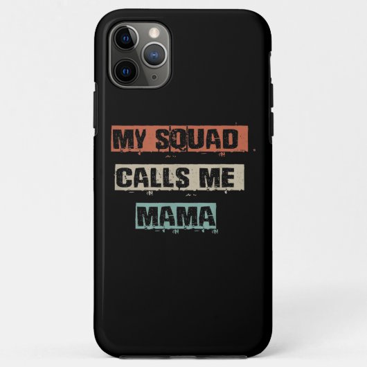 Coques Case-Mate iPhone My Squad Calls Me Mama Funny Workout Gym (Dos)