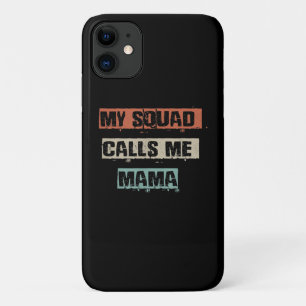 Case-Mate iPhone Case My Squad Calls Me Mama Funny Workout Gym