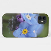 Coques Case-Mate iPhone Myosotis à tout jamais ! (Dos (Horizontal))