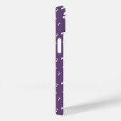 Coques Case-Mate iPhone Mystère question marque énigme puzzle violet (Verso / Droite)