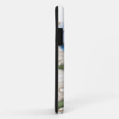 Coques Case-Mate iPhone Mystic Blue Bloom - Glowing Flower (Dos/Droite)