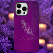 Coques Case-Mate iPhone Mystic Magenta Je M'Aime Moi-Même Valable Affirmat
