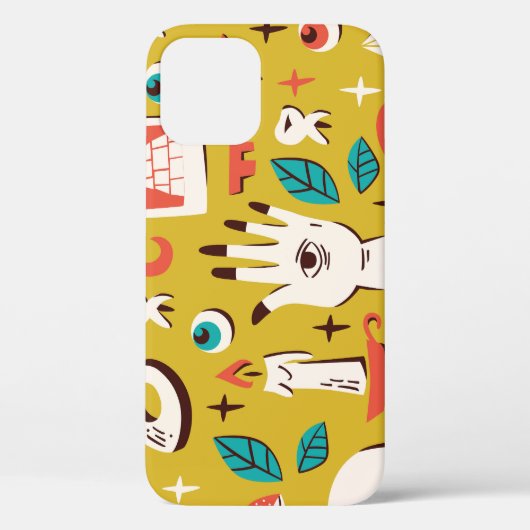 Coques Case-Mate iPhone Mystic Melange : Occult Seamless Elements (Verso)