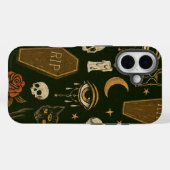 Coques Case-Mate iPhone Mystic Mourning Halloween (Verso (horizontal))