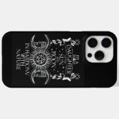 Coques Case-Mate iPhone Mystic Sun & Moon (Verso (horizontal))