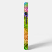 Coques Case-Mate iPhone Mystic Topaz Blue Glassy Texture (Verso / Gauche)