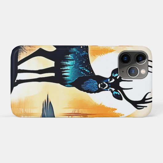 Coques Case-Mate iPhone Mystical Forest Deer (Dos (Horizontal))