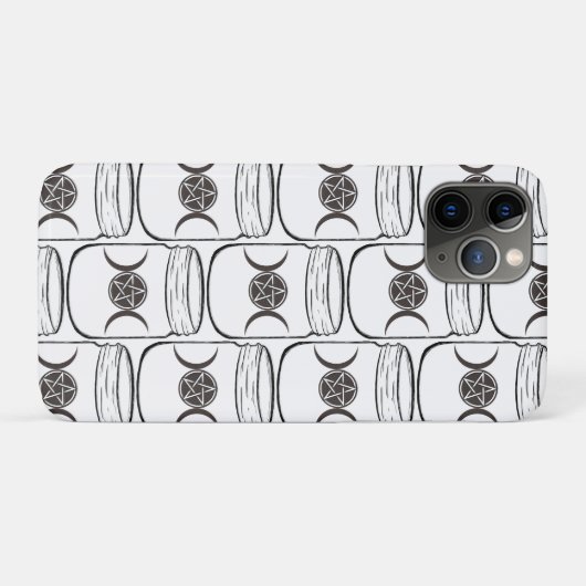 Coques Case-Mate iPhone Mystical Magic Moons Mason Jar (Dos (Horizontal))