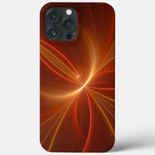 Coques Case-Mate iPhone Mystique Abstrait Fractal Art Moderne Couleurs cha (Verso)