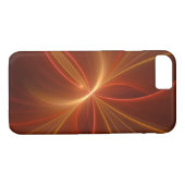 Coques Case-Mate iPhone Mystique Abstrait Fractal Art Moderne Couleurs cha (Dos (Horizontal))