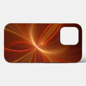 Coques Case-Mate iPhone Mystique Abstrait Fractal Art Moderne Couleurs cha (Verso (horizontal))