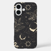 Coques Case-Mate iPhone Mystique Céleste Night Moth & Serpent Motif (Verso)