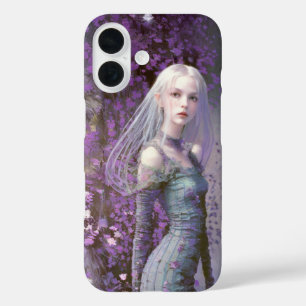 Coques iPhone 16 Mystique en Fleur #212 : Violet Reverie