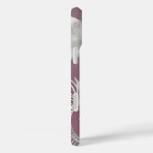 Coques Case-Mate iPhone Mystique solaire | Rose Argent Lune Étoiles Soleil (Verso / Droite)