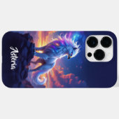 Coques Case-Mate iPhone Mythical White Griffin on Top of the World (Verso (horizontal))