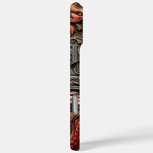 Coques Case-Mate iPhone Mythique Dragon Rouge (Verso / Droite)