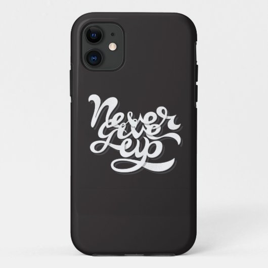 Coques Case-Mate iPhone N'abandonnez jamais 2 (Dos)