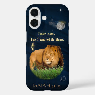 Coques iPhone 16 N'aie pas peur car je suis avec toi