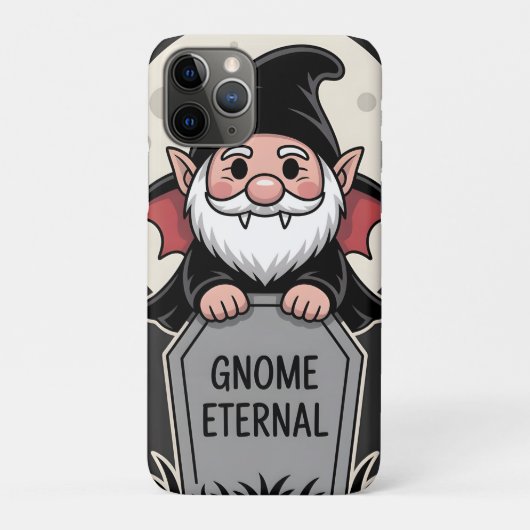 Coques Case-Mate iPhone Nain vampire de dessin animé mignon debout devant (Dos)
