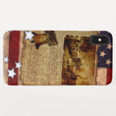 Coques Case-Mate iPhone Naissance des États-Unis (Dos (Horizontal))