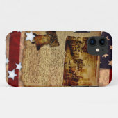 Coques Case-Mate iPhone Naissance des États-Unis (Dos (Horizontal))