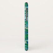 Coques Case-Mate iPhone Nalani Hawaiian Tropical Garden Turquoise (Dos/Gauche)